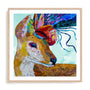 Floral Deer Wall Art