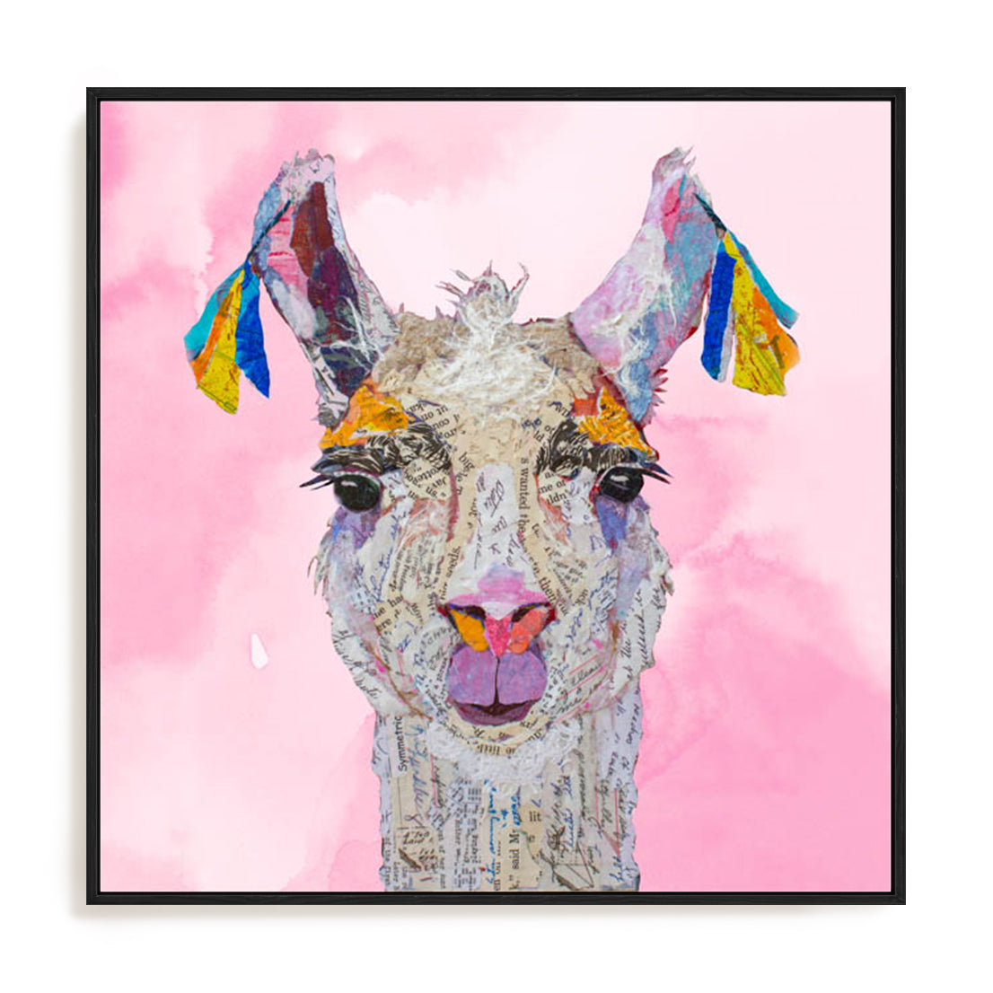 Llama Drama Wall Art
