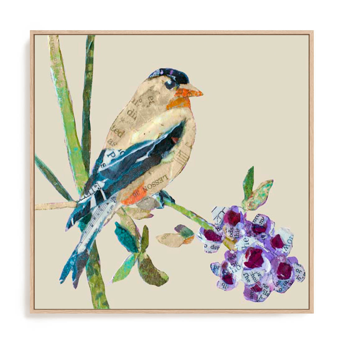 Pinch Of Gold Finch I Wall Art