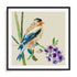 Pinch Of Gold Finch I Wall Art #oran_black-white-border