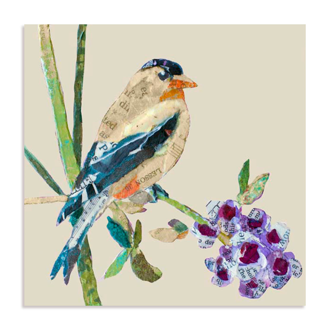 Pinch Of Gold Finch I Wall Art