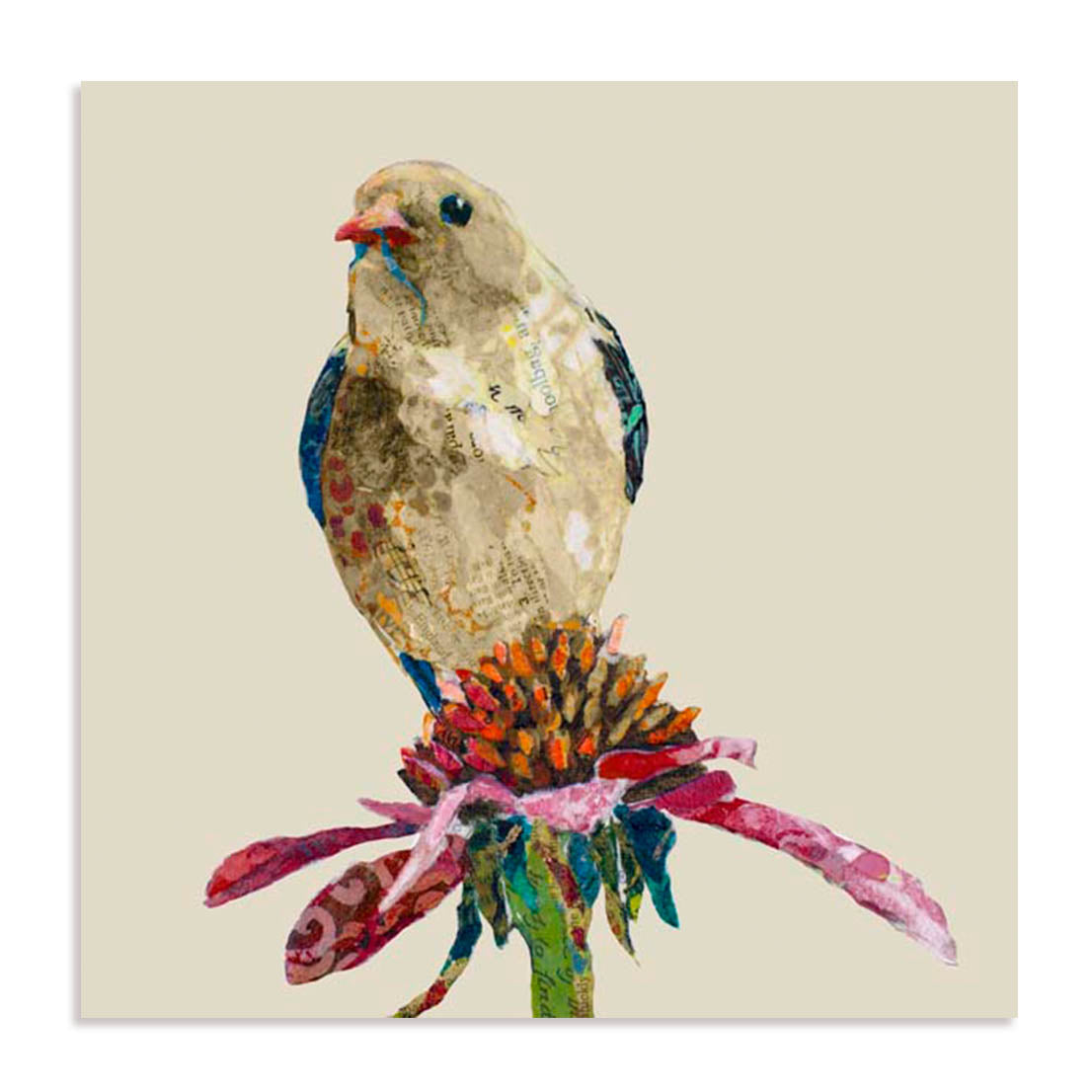 Pinch Of Gold Finch Ii Wall Art