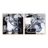 White Square I And II Wall Art