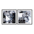 White Square I And II Wall Art