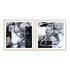 White Square I And II Wall Art