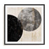 Crisscross I Wall Art #oran_black-white-border