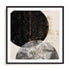 Crisscross II Wall Art #oran_black-white-border