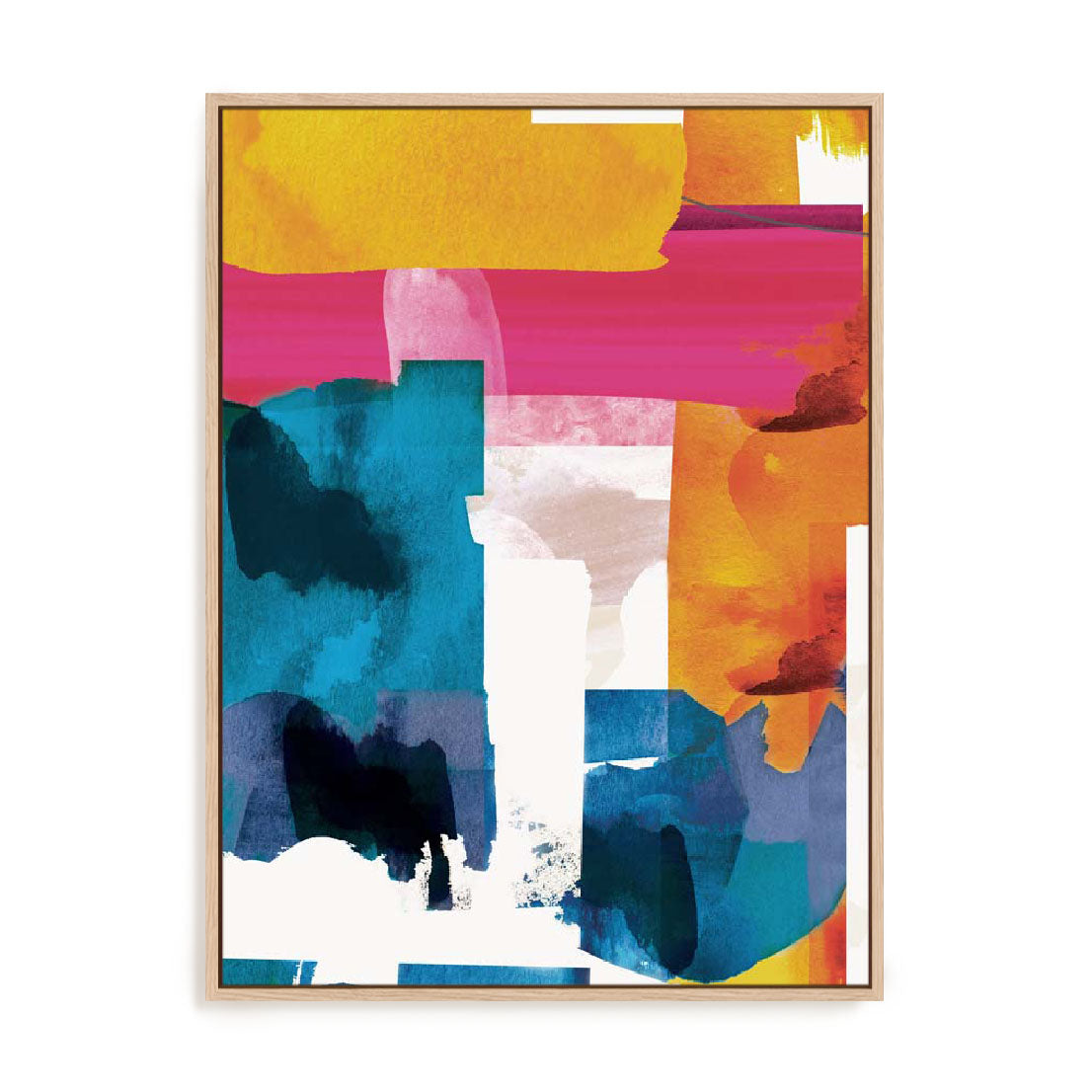 Rainbow Stroke II Wall Art