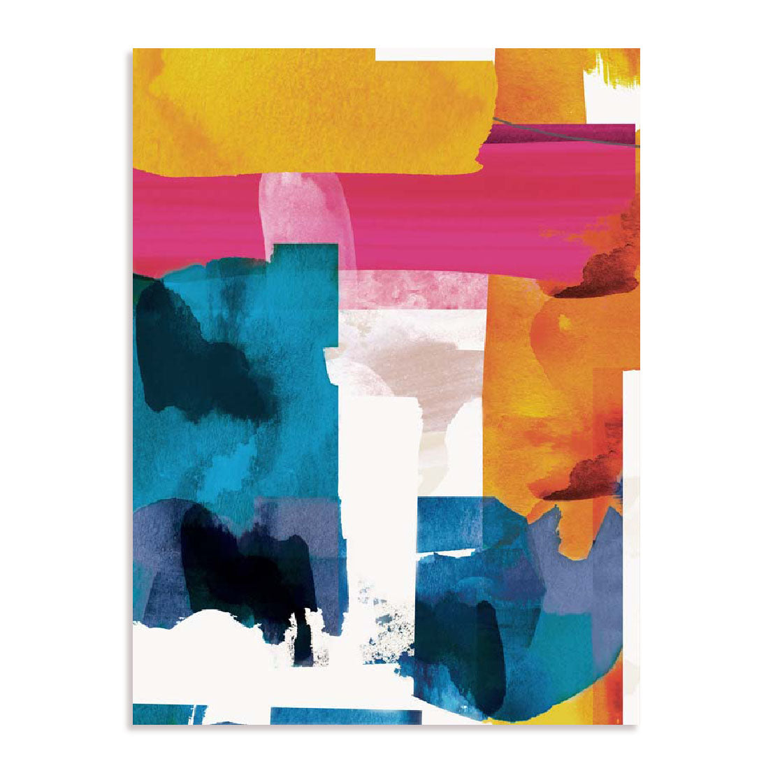Rainbow Stroke II Wall Art