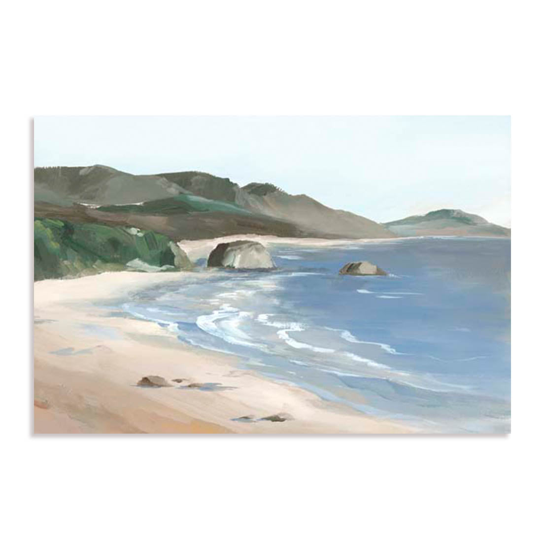 Ocean Breeze Walk Wall Art