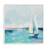 Blue Coast Sailboat Wall Art