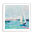 Blue Coast Sailboat Wall Art