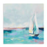 Blue Coast Sailboat Wall Art