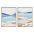 Cerulean Vista I and II Wall Art