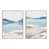 Cerulean Vista I and II Wall Art