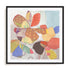 Quilt Flowers II Wall Art #oran_black-white-border
