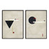 Circle Love and Triangle Love Wall Art