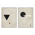 Circle Love and Triangle Love Wall Art