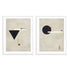 Circle Love and Triangle Love Wall Art