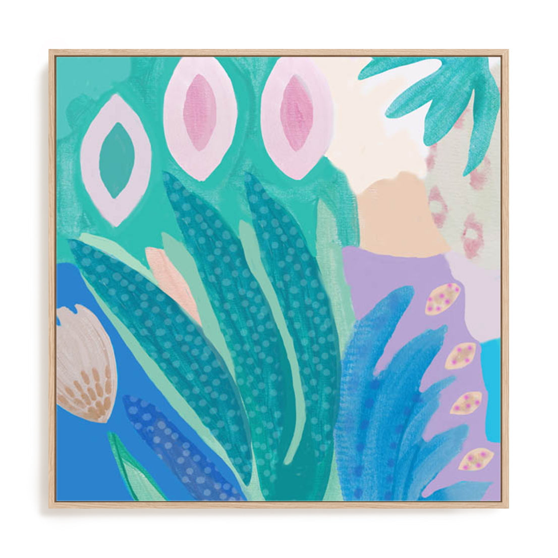 Cactus Flowers II Wall Art