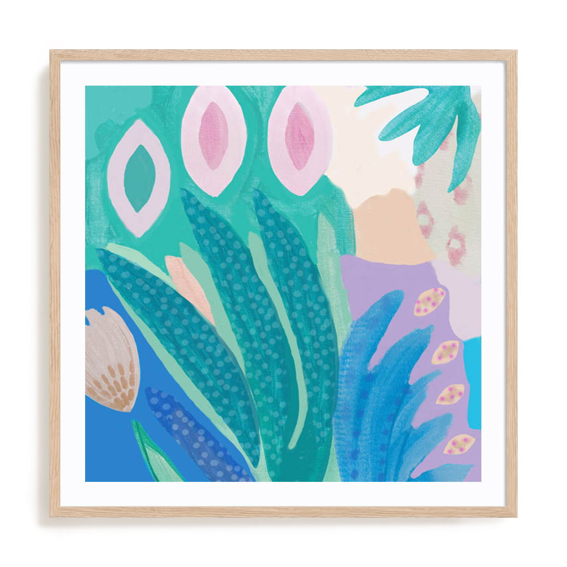 Cactus Flowers II Wall Art