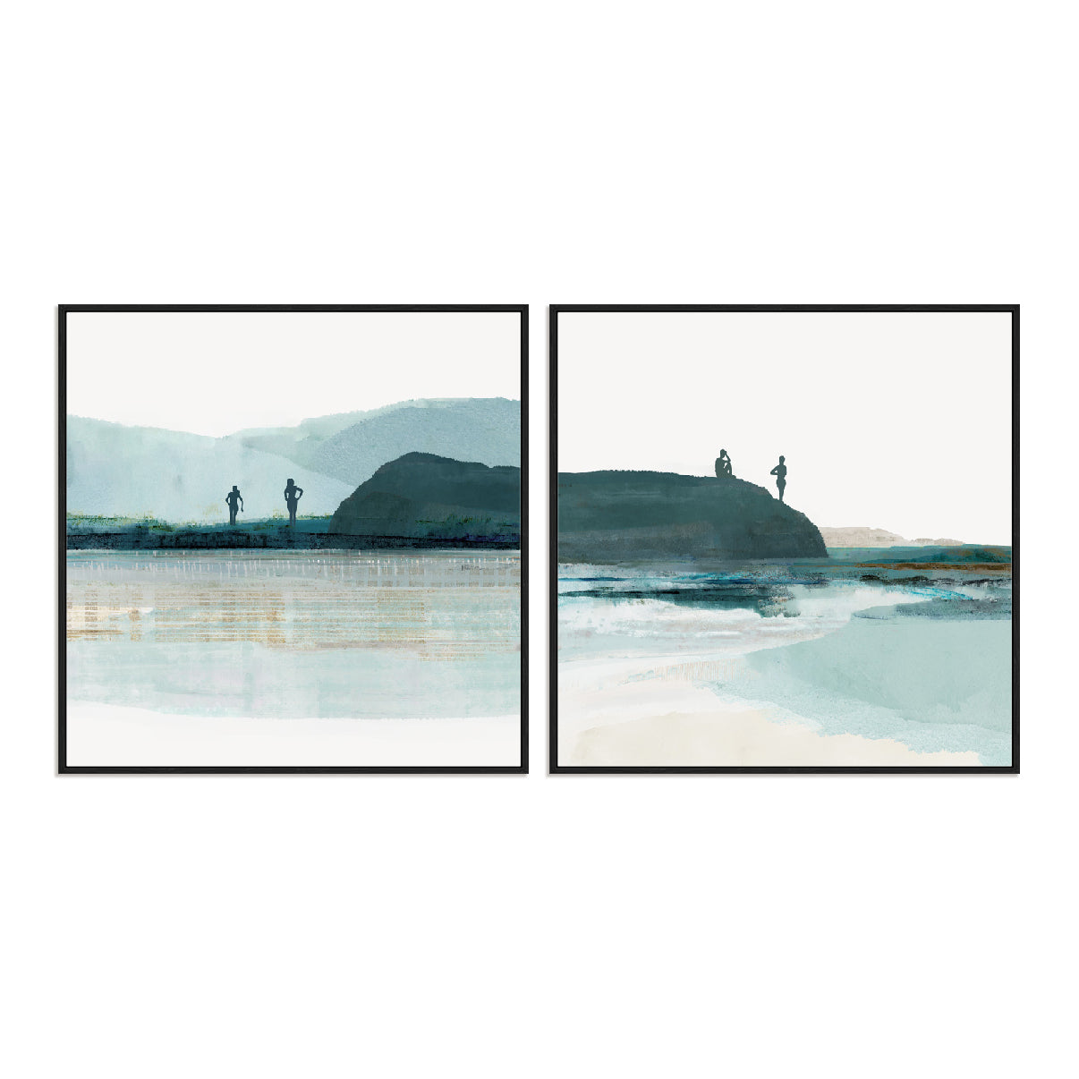 Coastal Adventure I and II Wall Art