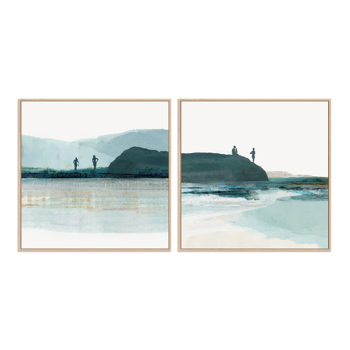 Coastal Adventure I and II Wall Art