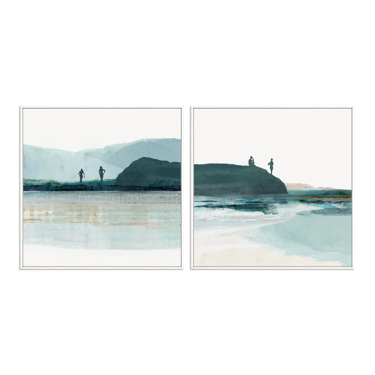 Coastal Adventure I and II Wall Art