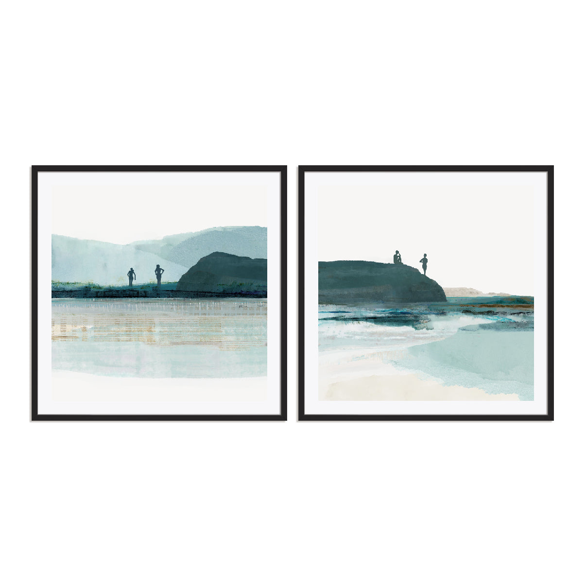 Coastal Adventure I and II Wall Art