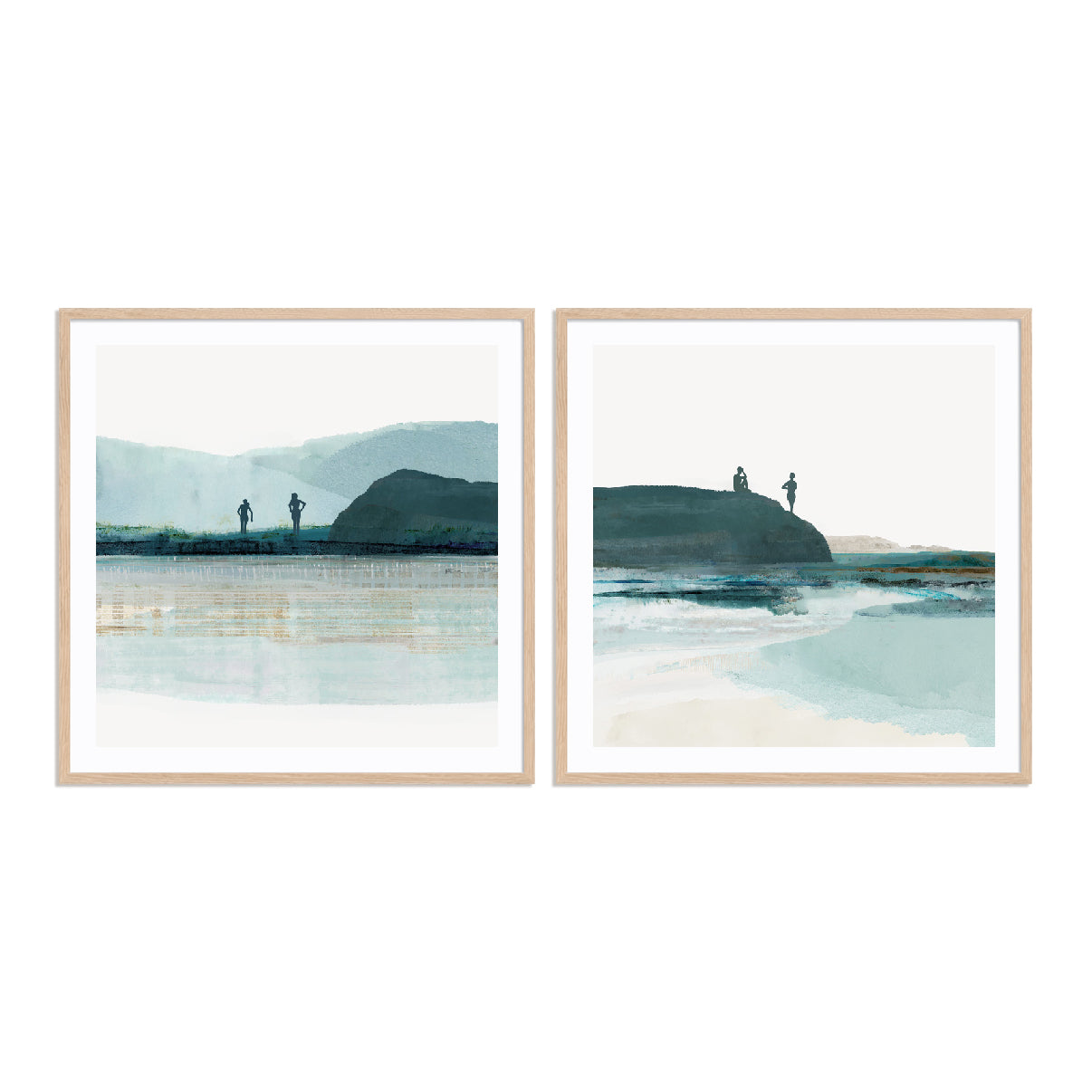 Coastal Adventure I and II Wall Art
