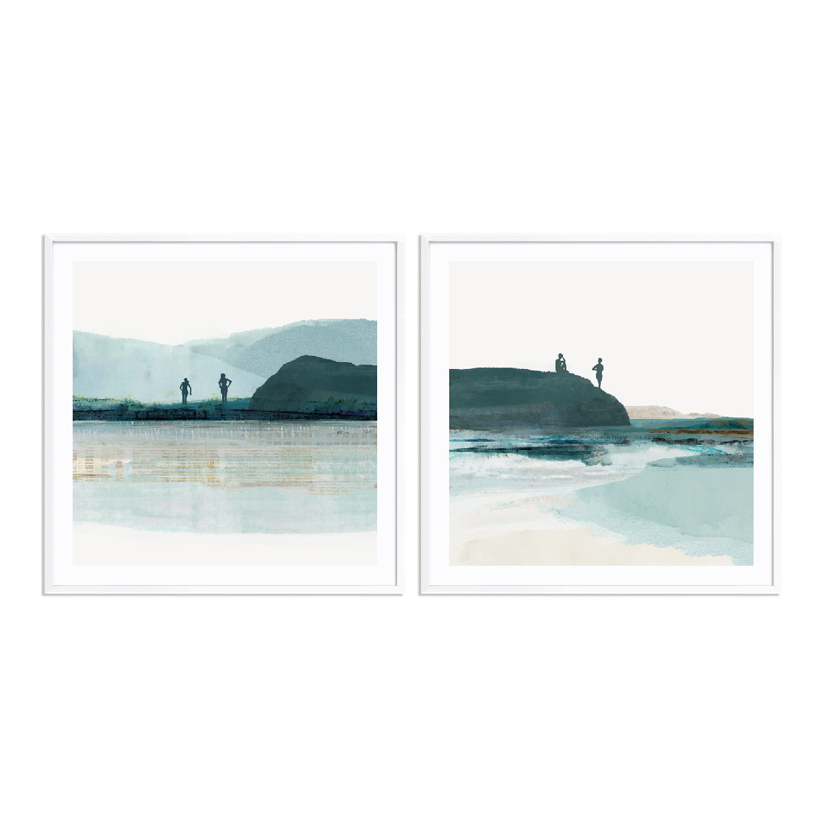 Coastal Adventure I and II Wall Art