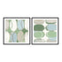 Green Terra Firma Pairs Wall Art