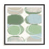Green Terra Firma II Wall Art #oran_black-white-border