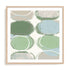 Green Terra Firma II Wall Art #oran_natural-white-border