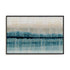 Wall Art Stretched Canvas In Black Frame - Island Dawn I Coastal Art