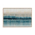 Wall Art Stretched Canvas In Natural Oak  Frame - Island Dawn I Coastal Art