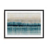 Wall Art Print Poster In Black Frame - Island Dawn I Coastal Art