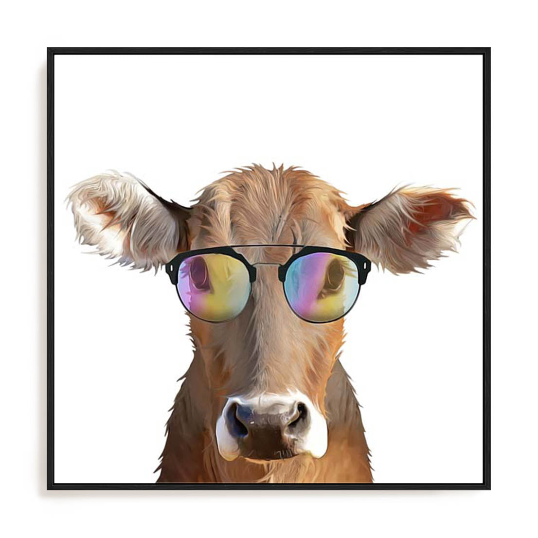 Comical Cow Wall Art