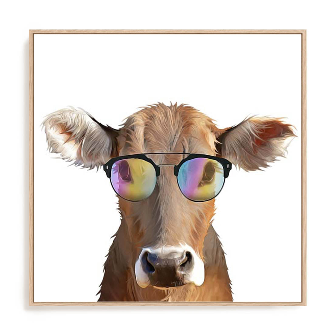 Comical Cow Wall Art
