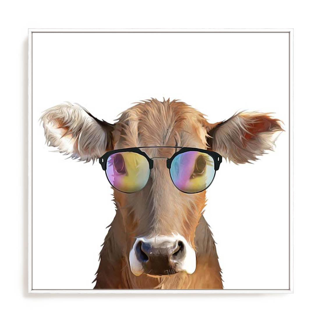 Comical Cow Wall Art