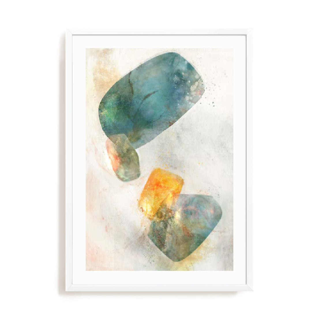 Blue Ink Rose II Wall Art