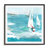 Gone Sailing Wall Art #oran_black-white-border