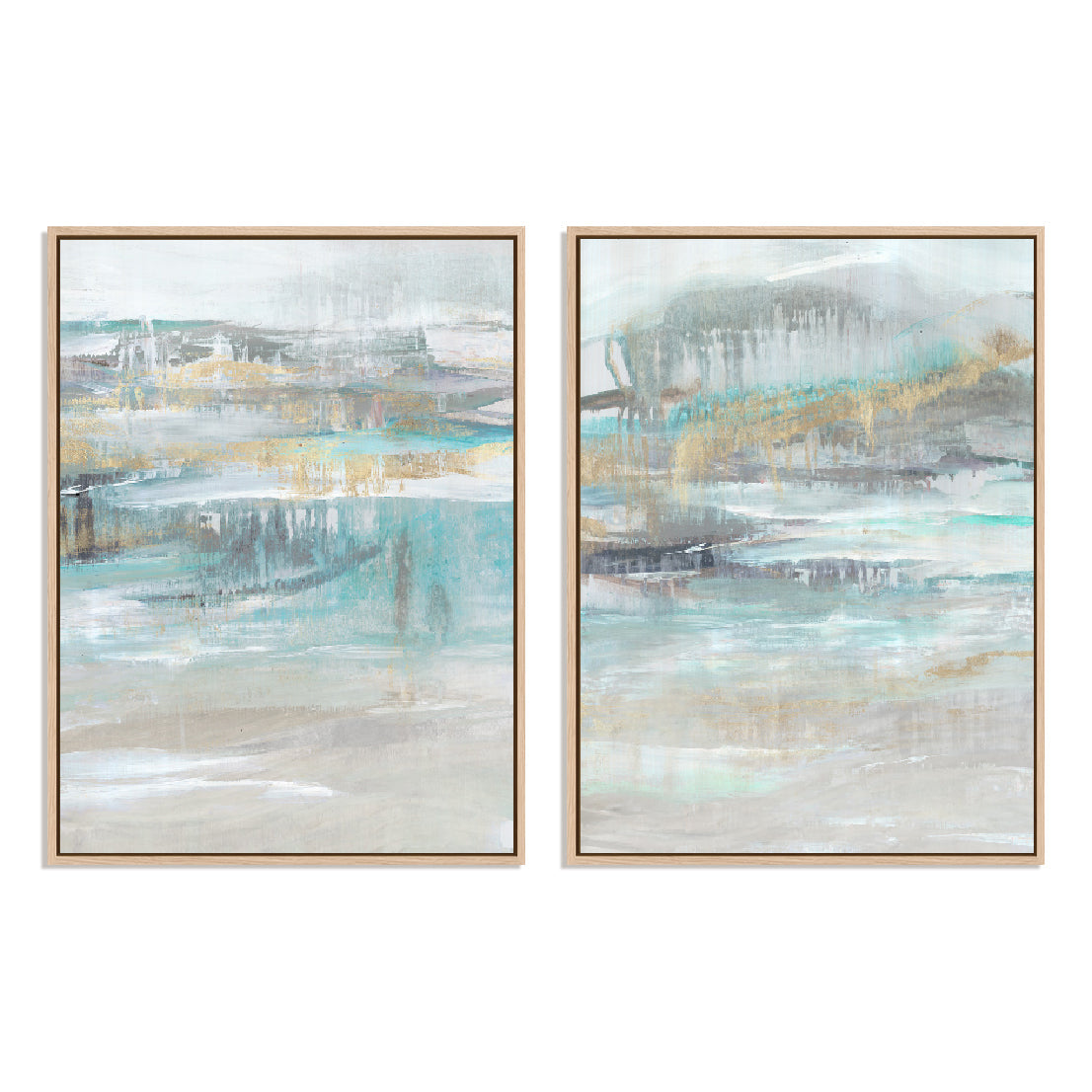Ocean Dreams I And II Wall Art