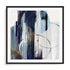 State of Mind Blue Version Wall Art #oran_black-white-border