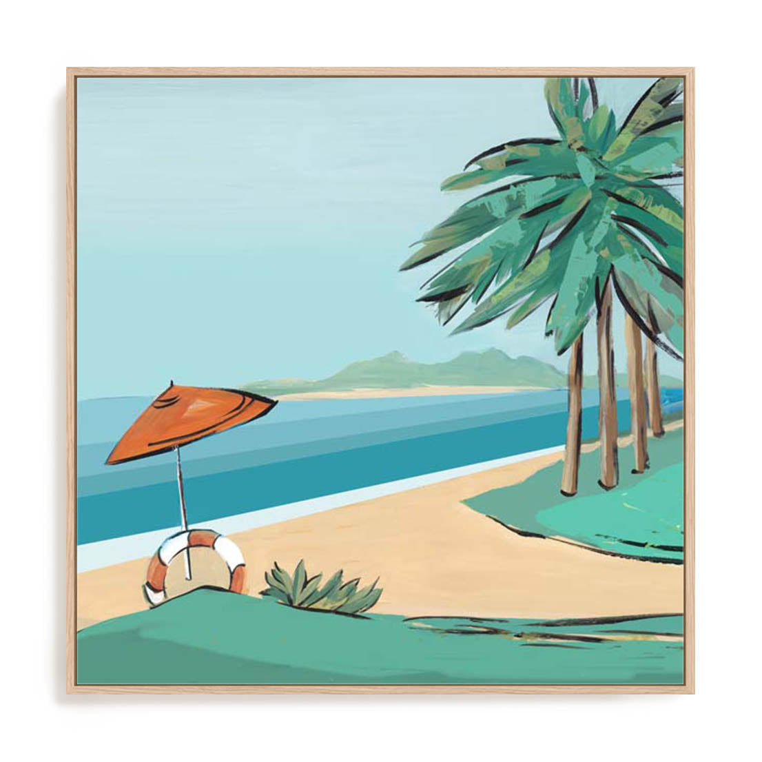 Sandy Beach Wall Art