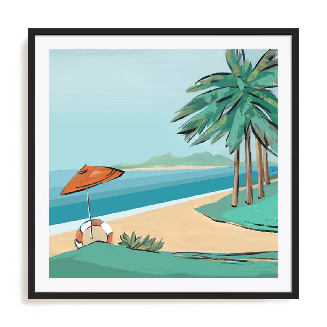 Sandy Beach Wall Art