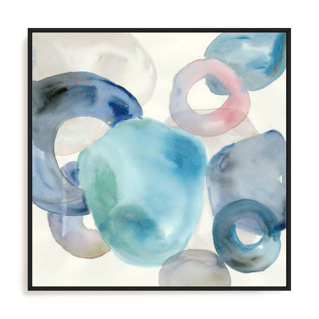 Blue Rings I Wall Art