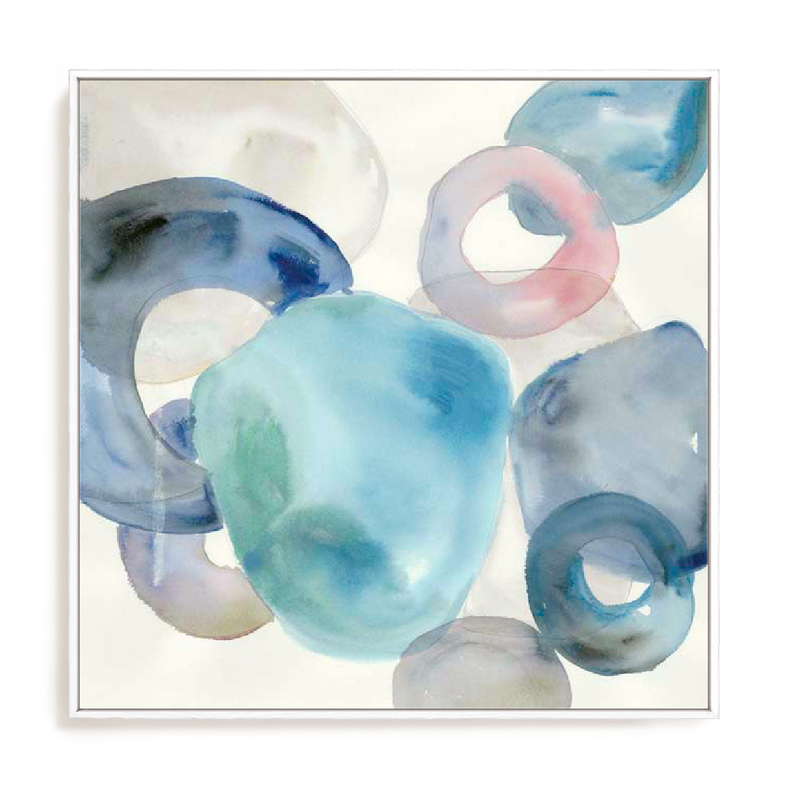 Blue Rings I Wall Art