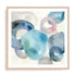 Blue Rings I Wall Art #oran_natural-white-border