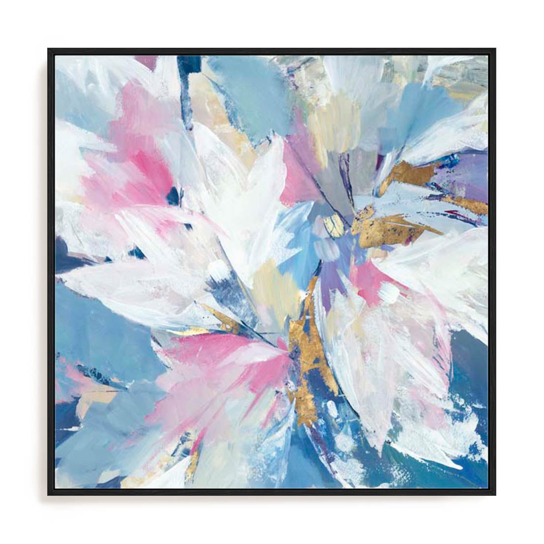 Pink Pastel Floral Wall Art